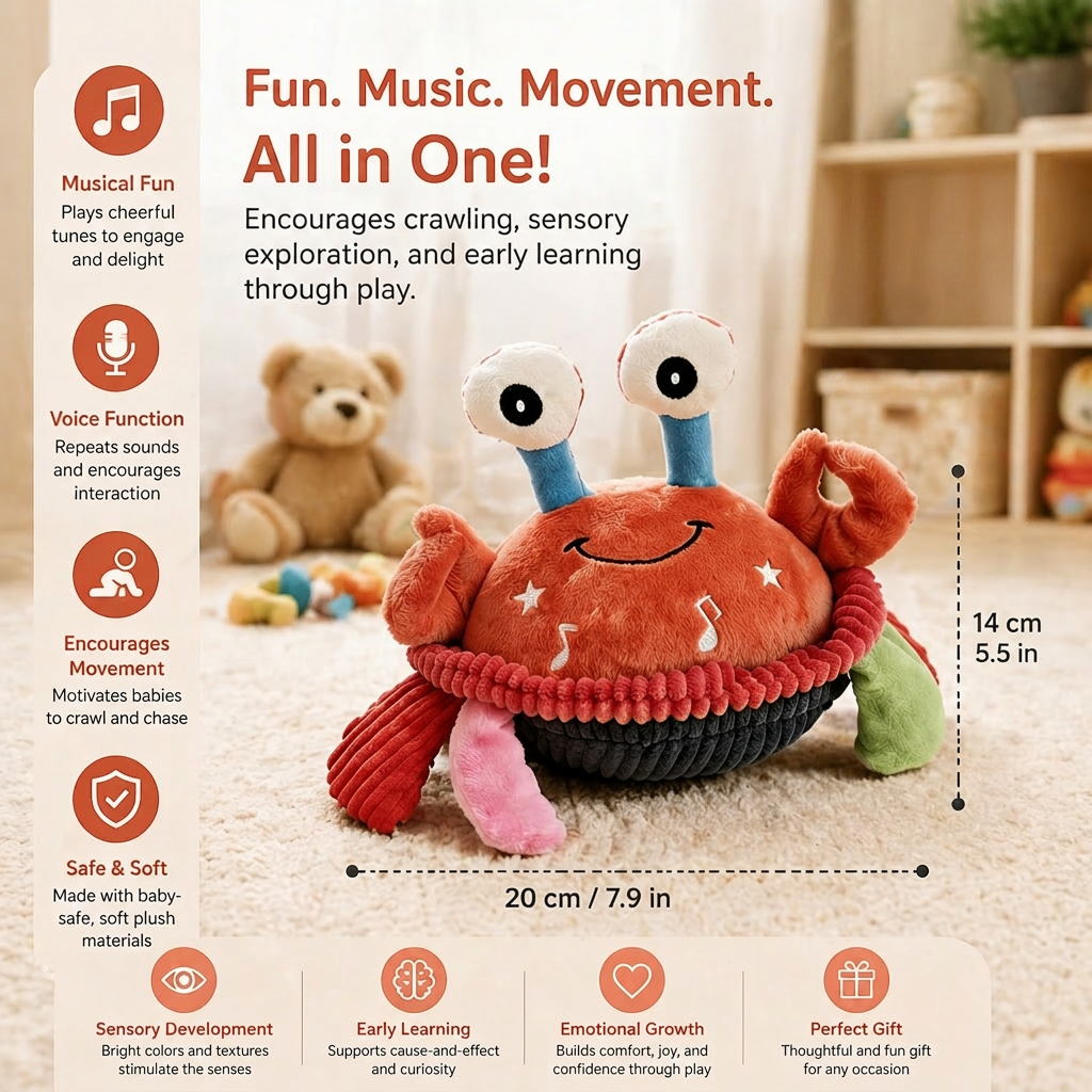 Winksy the Crawling Crab