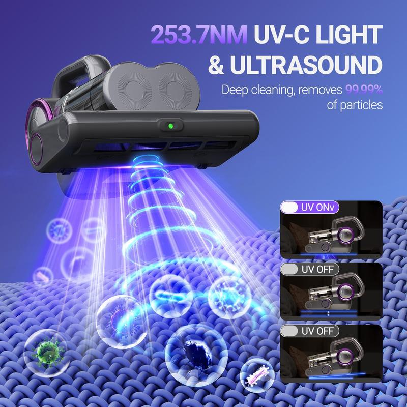 NestPure UV Mattress Vacuum