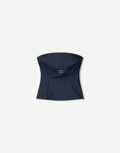 Adina Striped Tube Top