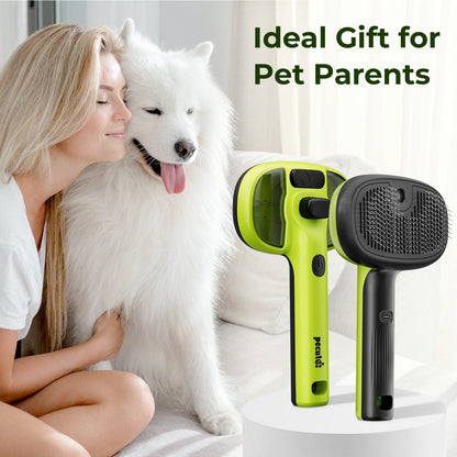 PurrMist 3-in-1 Self-Cleaning Pet Brush