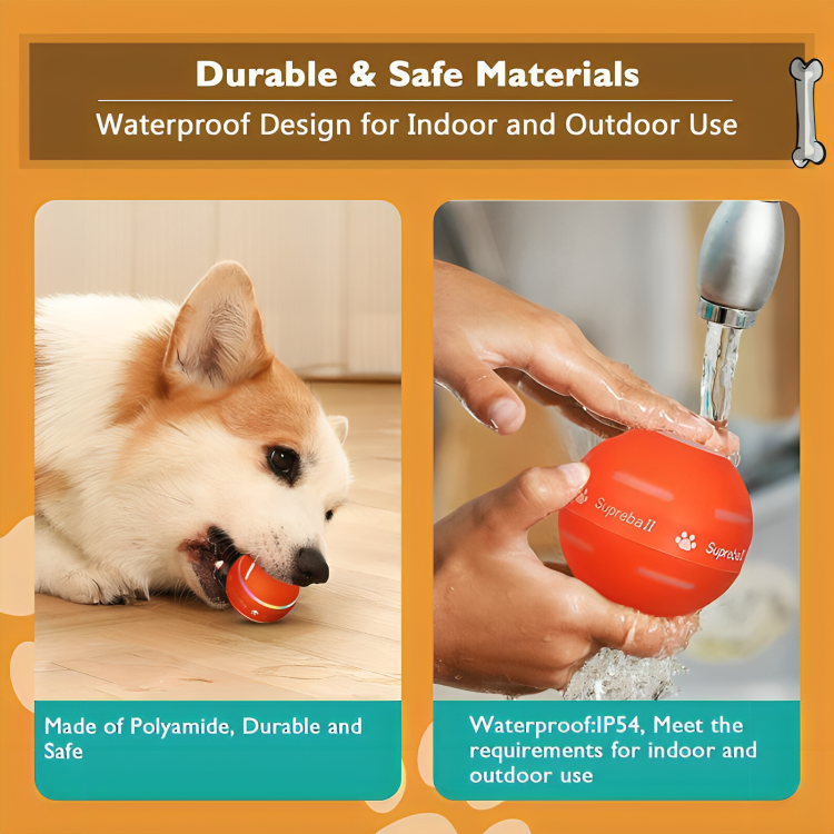 ZoomieBall™ Auto Bounce & Roll Toy