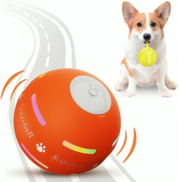 ZoomieBall™ Auto Bounce & Roll Toy