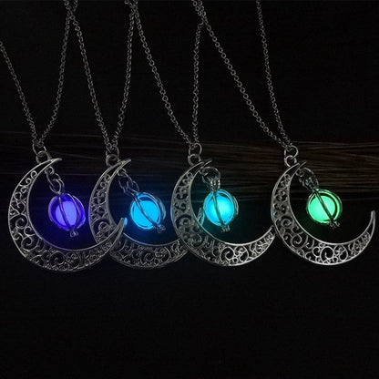 Glowing Moon Necklace