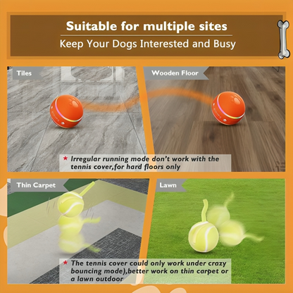 ZoomieBall™ Auto Bounce & Roll Toy