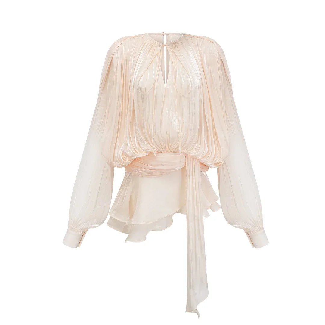 Ava Ruffled Mini Dress