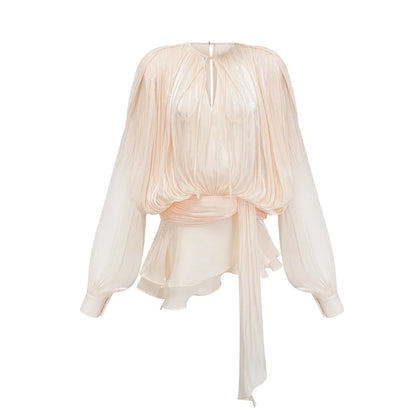 Ava Ruffled Mini Dress