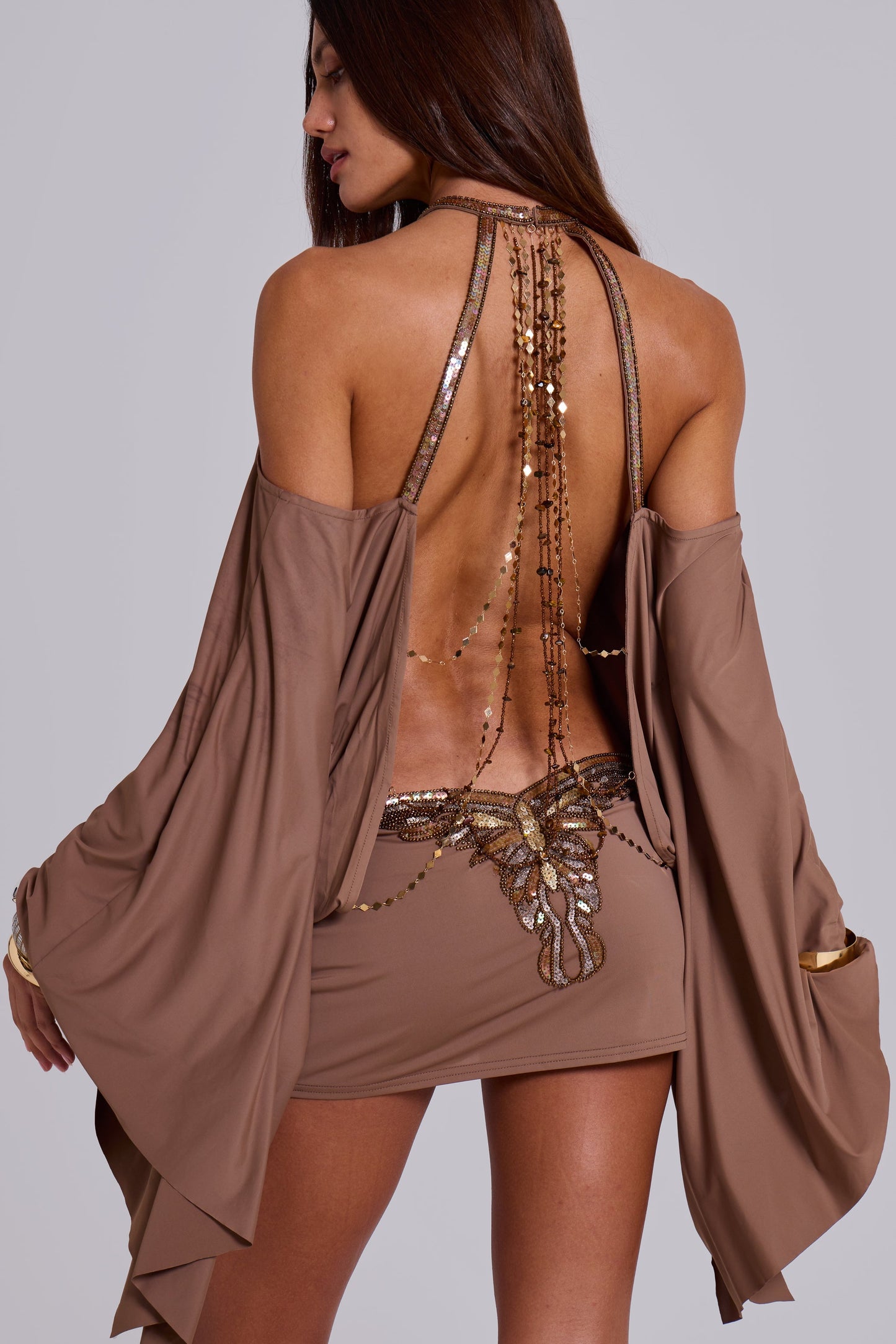 Alayna Butterfly Mini Dress