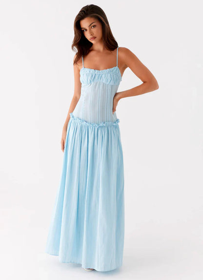 Anastasia Drop Waist Maxi Dress