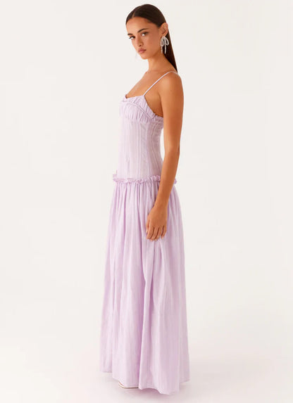 Anastasia Drop Waist Maxi Dress