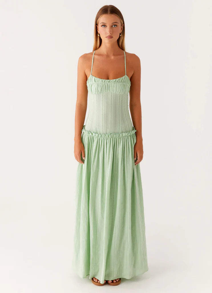 Anastasia Drop Waist Maxi Dress