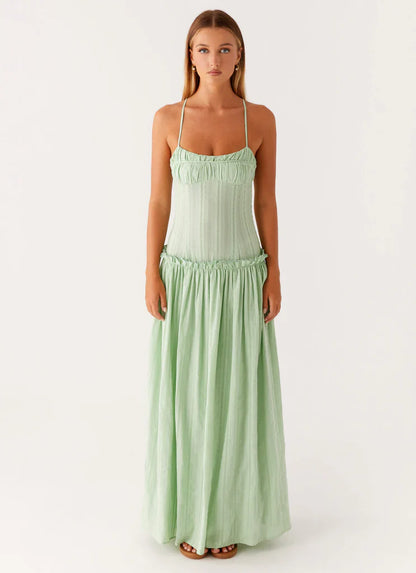 Anastasia Drop Waist Maxi Dress