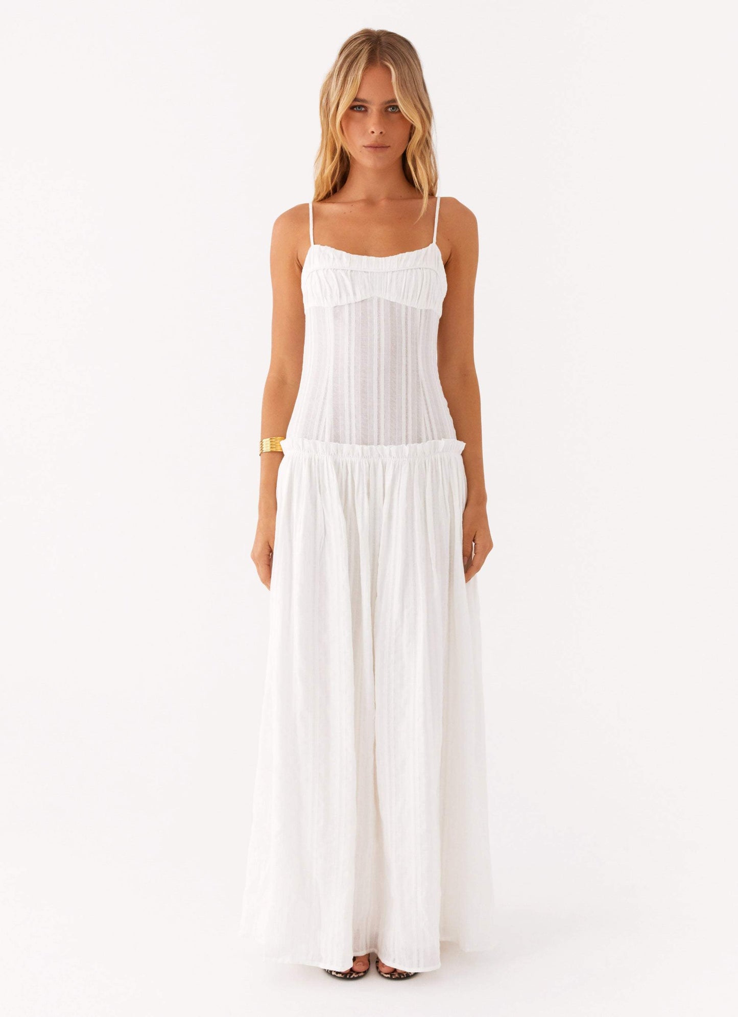 Anastasia Drop Waist Maxi Dress
