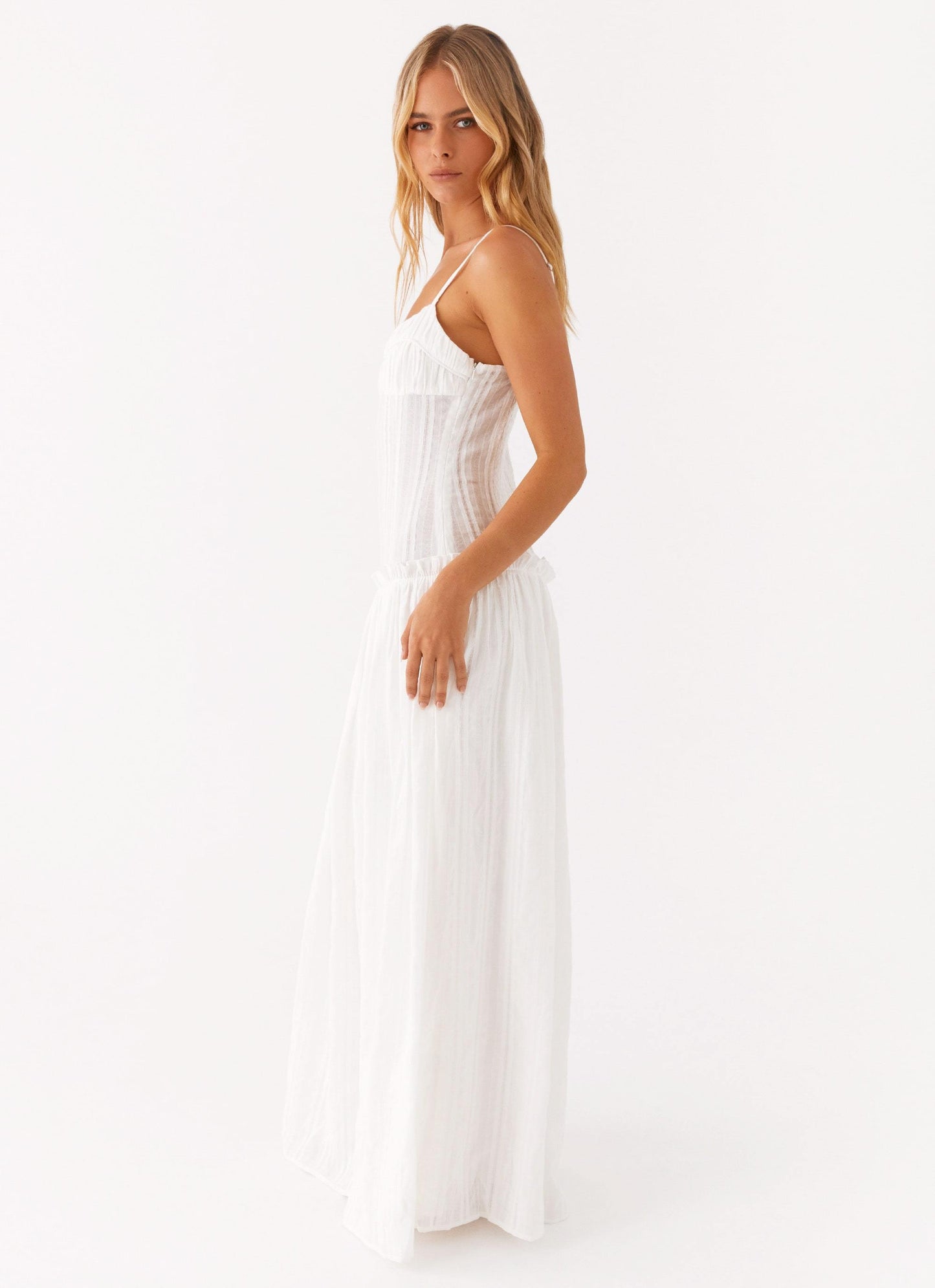 Anastasia Drop Waist Maxi Dress
