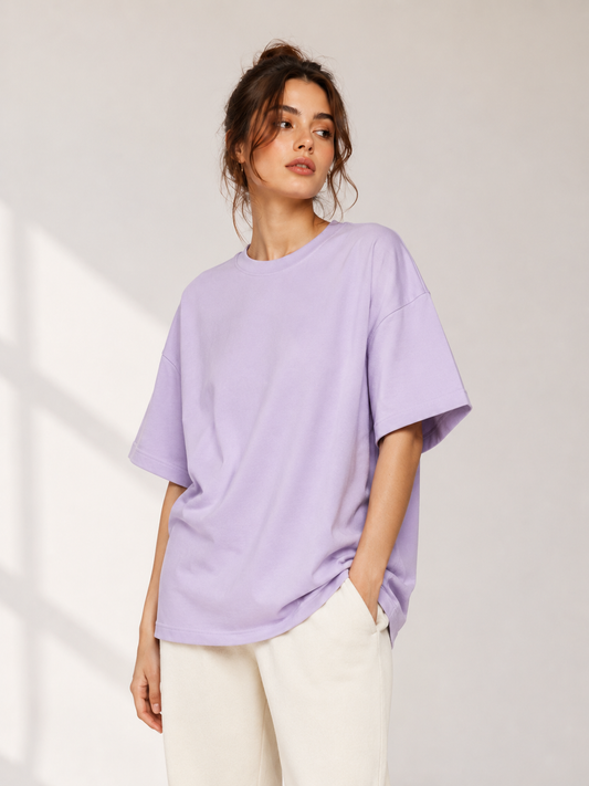 Luna Oversized Cotton T-Shirt