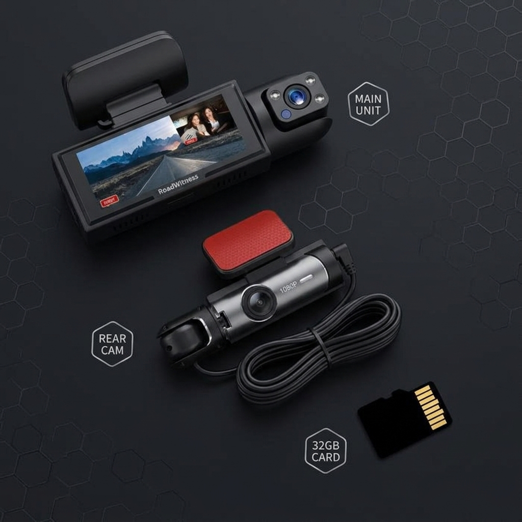 RoadWitness Dual Dash Cam