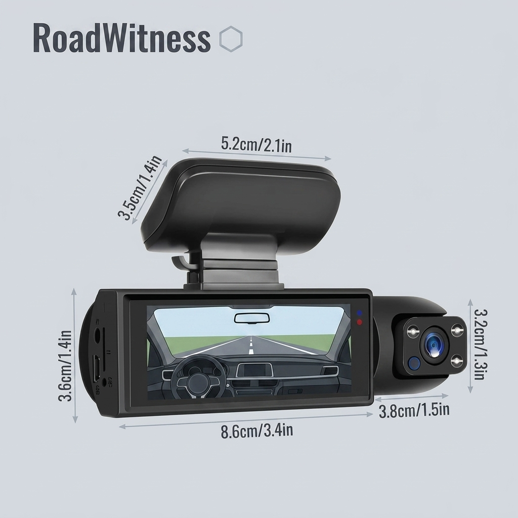 RoadWitness Dual Dash Cam