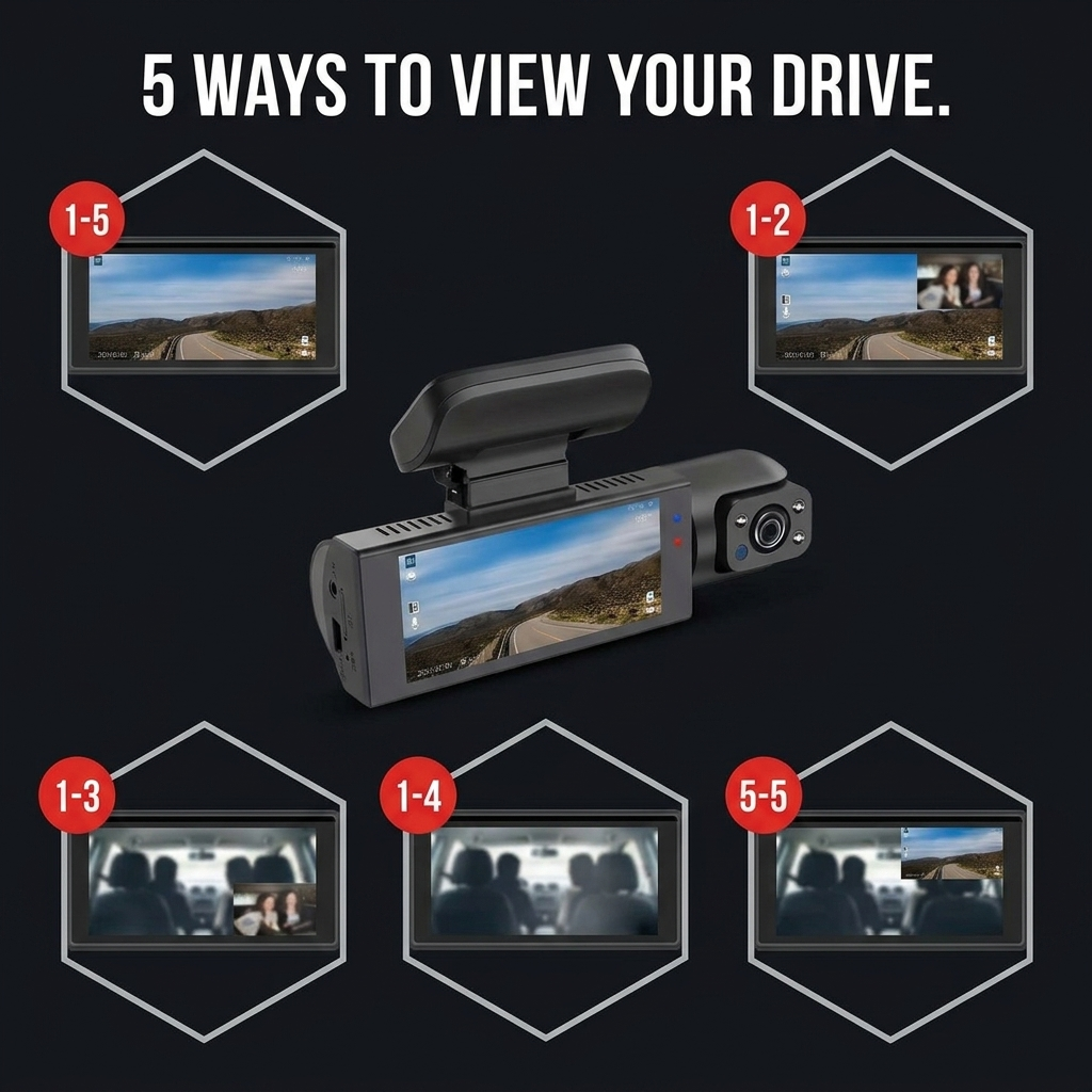 RoadWitness Dual Dash Cam