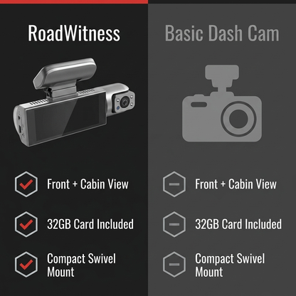 RoadWitness Dual Dash Cam